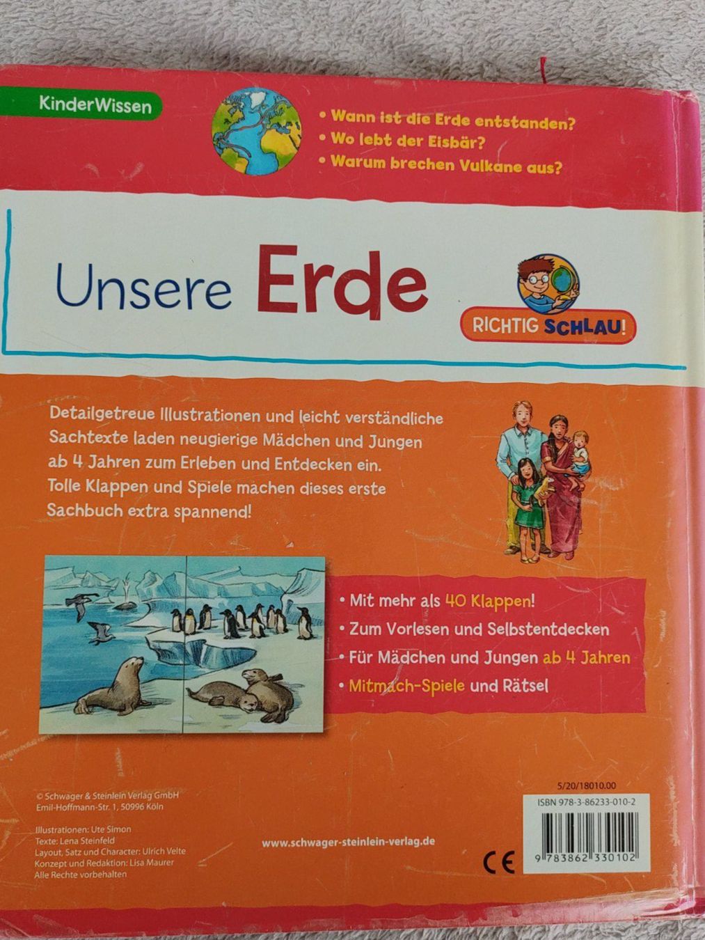 Livres: Buch Unsere Erde – D'occasion à Strengelbach par Phorensic_30 1