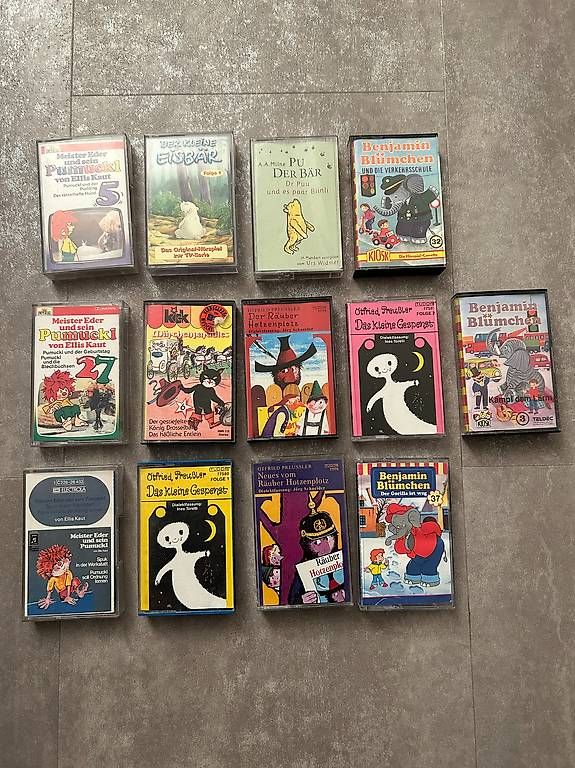 Kompaktkassetten: Pumuckl /Hotzenplotz /Benjamin Blümchen / Hörspiel Kassetten – Gebraucht aus Dulliken von Howdah
