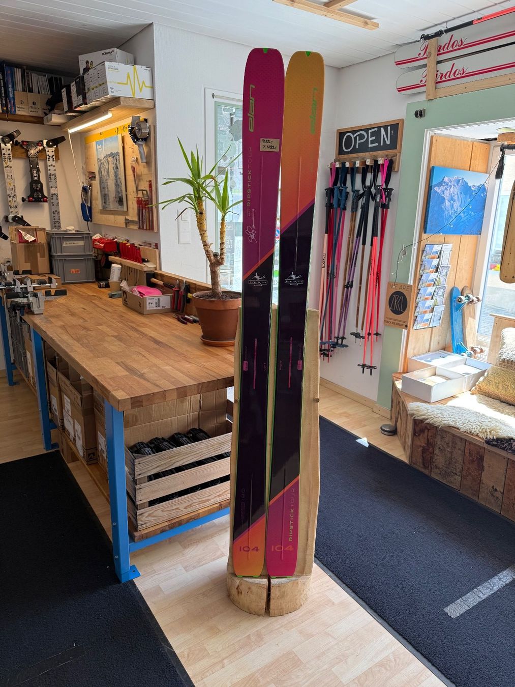 Elan Sci: Elan Ripstick Tour104 180cm – Nuovo e nell'imballaggio originale da Andermatt venduto da Made_In_Andermatt