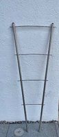 Pflanzenrankgitter Edelstahl Höhe 127 cm Breite 23/45 cm