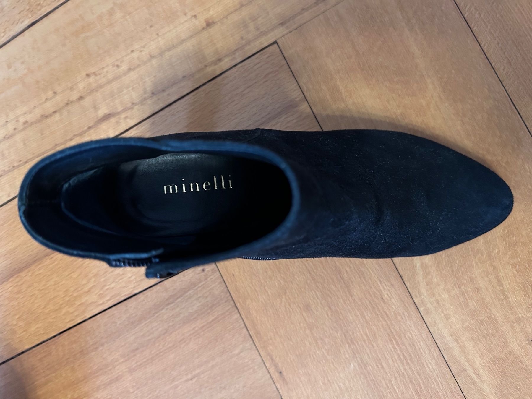 Damenschuhe: Stiefeletten Minelli Wildleder schwarz Gr. 37 – Neu (gemäss Beschreibung) aus Bern von juline 5