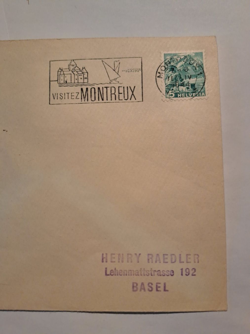 Tutti i francobolli: 6 enveloppes timbrées 1944 – Usato da Pailly venduto da jme99 4
