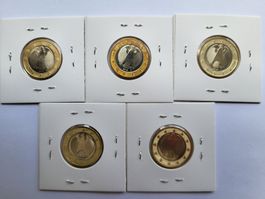 1€ 2012 Stgl A-D-F-G-J
