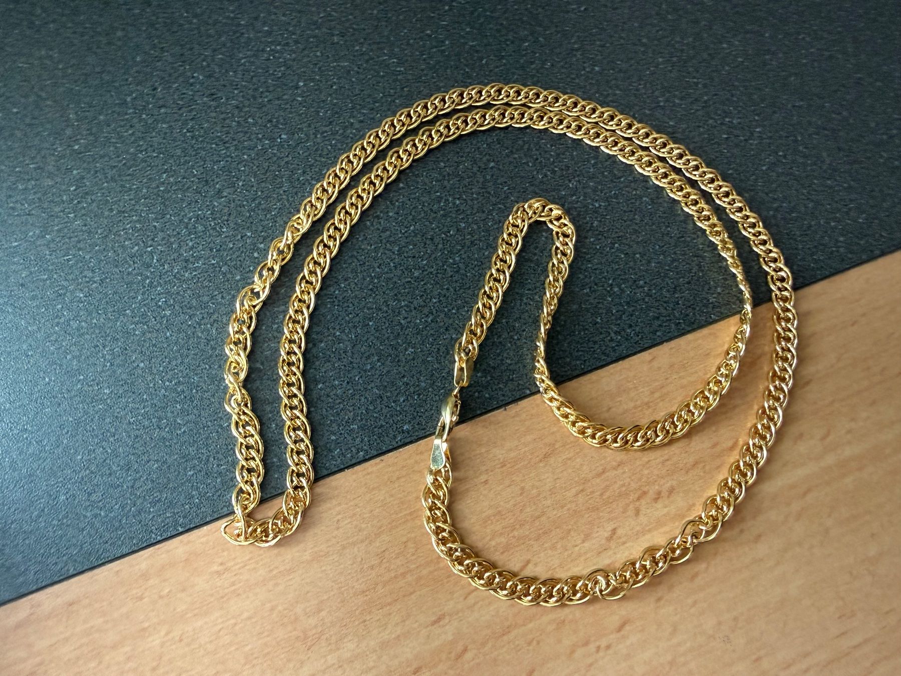 Catenine: Vintage Halskette Goldfarbe – Usato da Lamone venduto da LaCantinaMagica 4