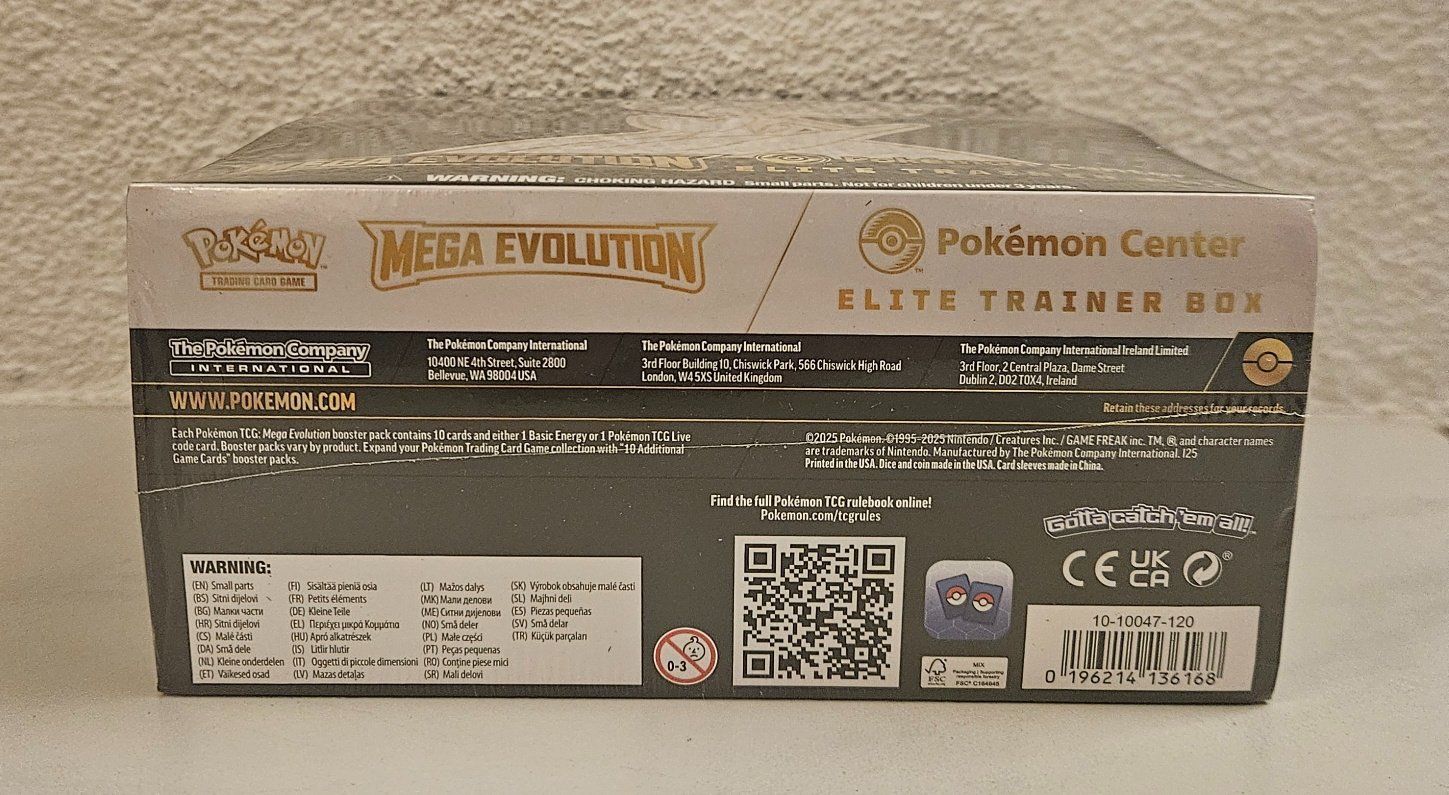 Pokémon Carte collezionabili: Pokémon Center Mega Evolution Elite Trainer Box ETB – Nuovo e nell'imballaggio originale da Regensdorf venduto da 8Collect 3