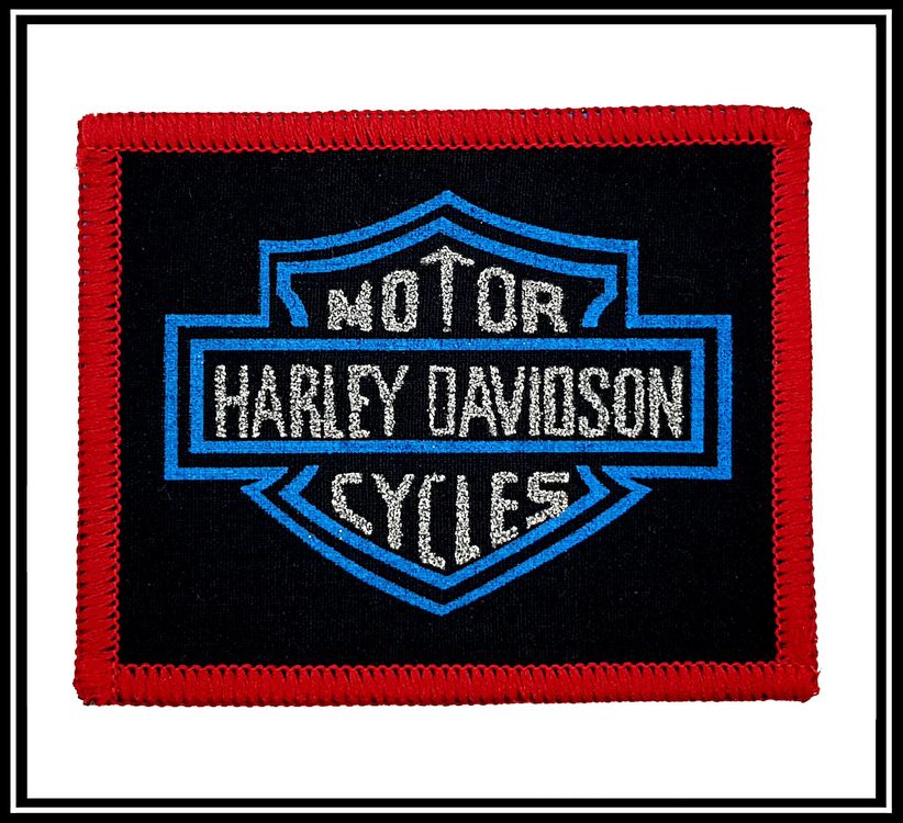 Toppe: Aufnäher *Harley Davidson* - Nr. 1212 – Nuovo (secondo la descrizione) da Winterthur venduto da --carabao--
