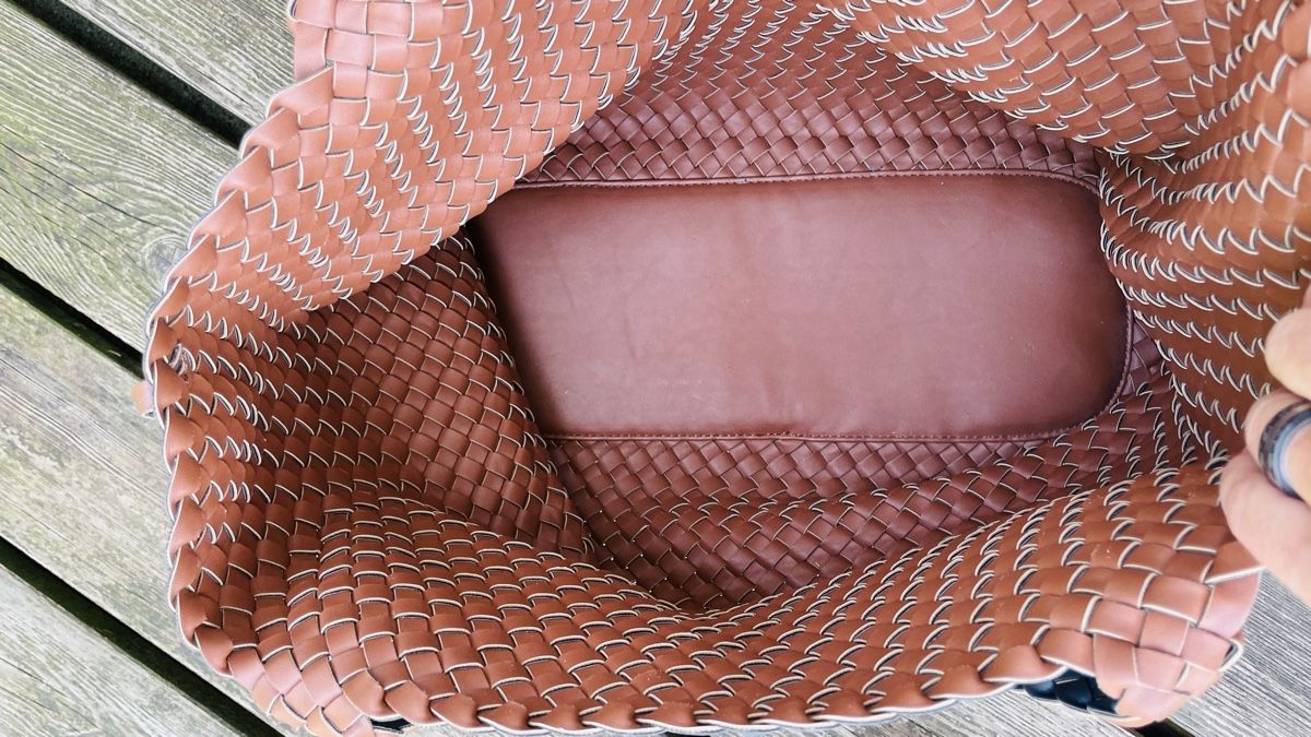 Taschen für Damen: Geflochtene Handtasch / Shoppertasche – Gebraucht aus Wallenwil von Pm2000 1