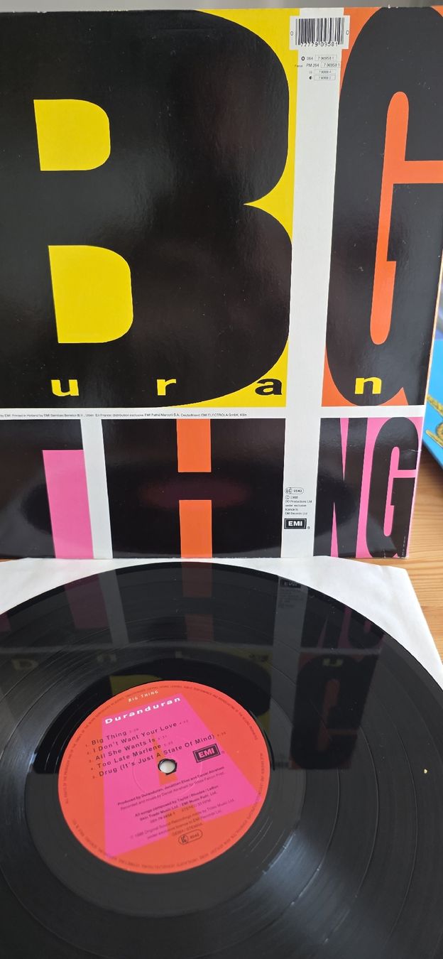 Dischi in vinile: Duran Duran Big Thing 1988 Vg,Vg – Usato da Yvonand venduto da RF-VINYL 2