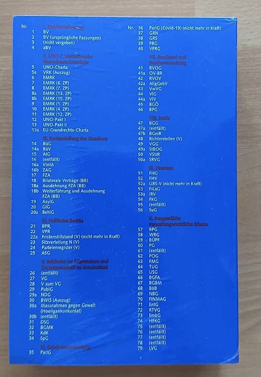 Libri: Textausgabe Öffentliches Recht – Nuovo e nell'imballaggio originale da Baar venduto da AlisaBXX 1