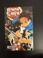 Manga Demon Slayer Kimetsu no Yaiba volume 1 italien