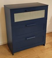 IKEA BRIMNES 3-Drawer Chest / Dresser in Blue