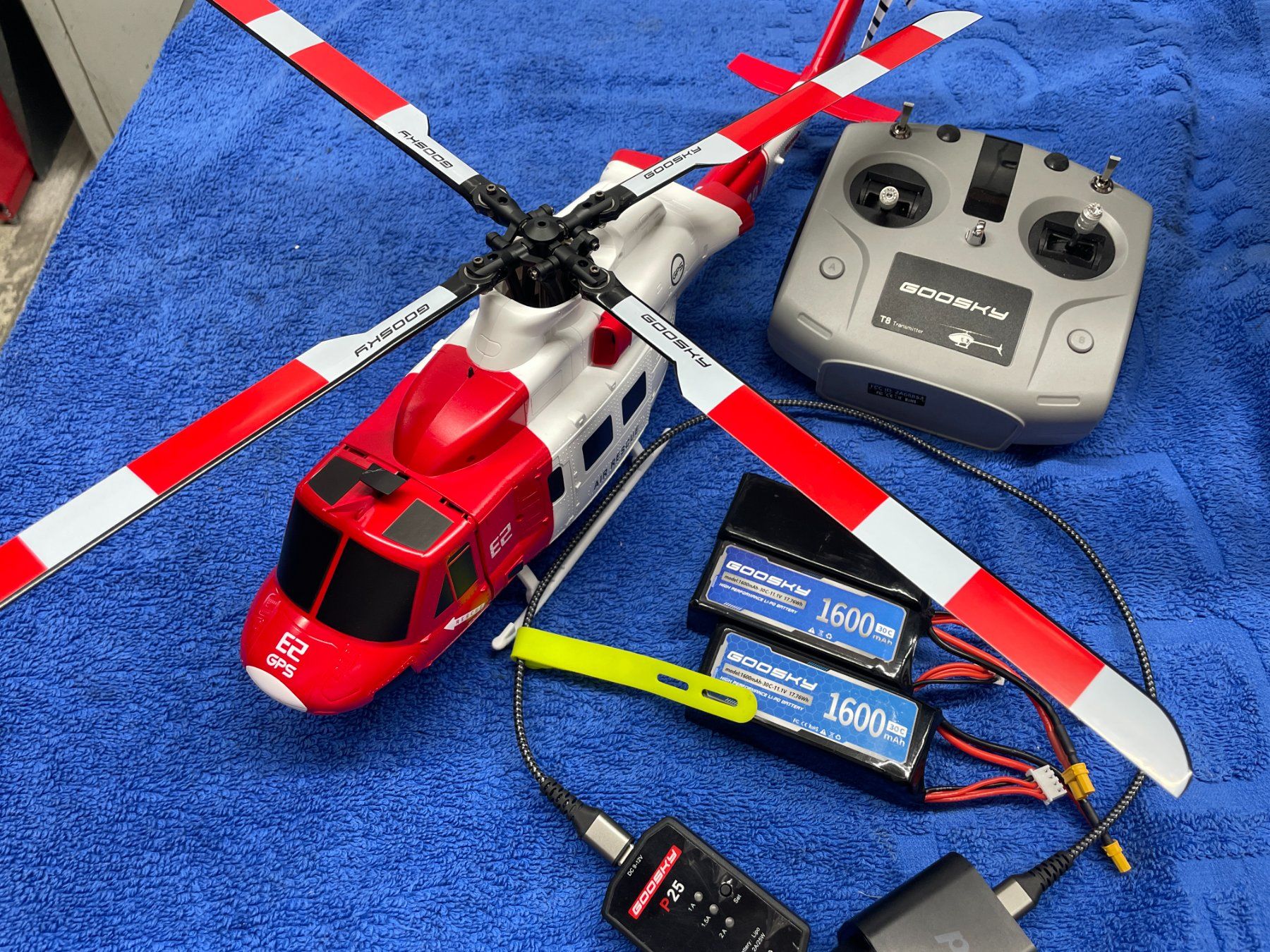 Goosky Modellismo RC: Goosky E2 UH-IY GPS RTF Mode 2 – Usato da Kernenried venduto da Lube57 2