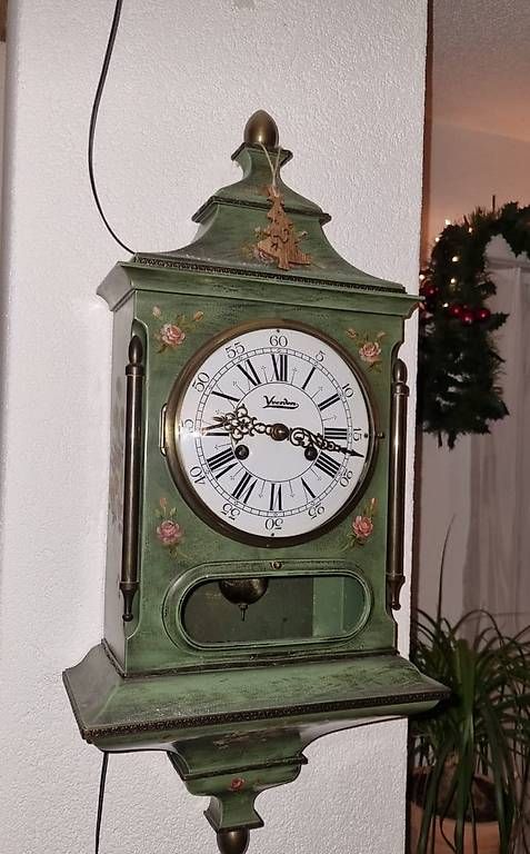 Orologi da terra & Orologi da parete: Pendeluhr Yverdon suisse – Usato da Bellach venduto da P.Boillat