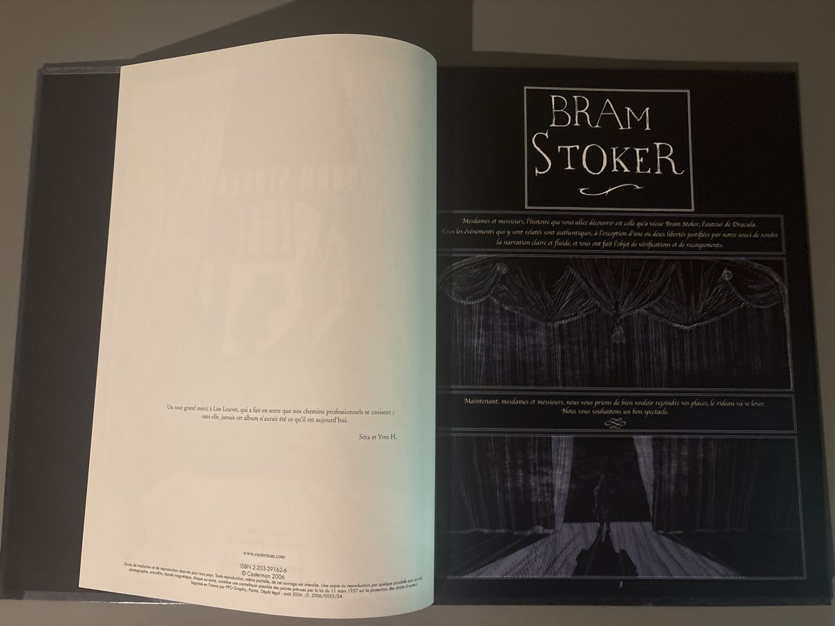 Fumetti: BD Sur les traces de Dracula Bram Stoker Casterman – Nuovo (secondo la descrizione) da Lamboing venduto da Emilien_FR_DE 2