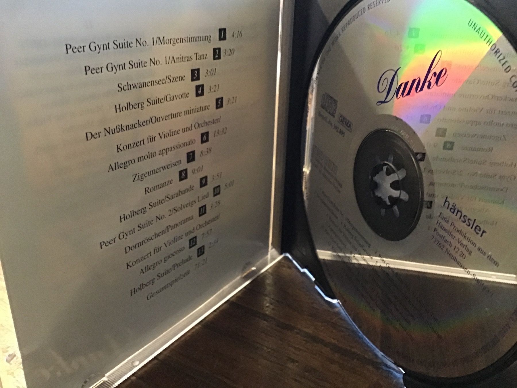 CD: Classic  über 70 Min. – Usato da Thierachern venduto da sweden08 1