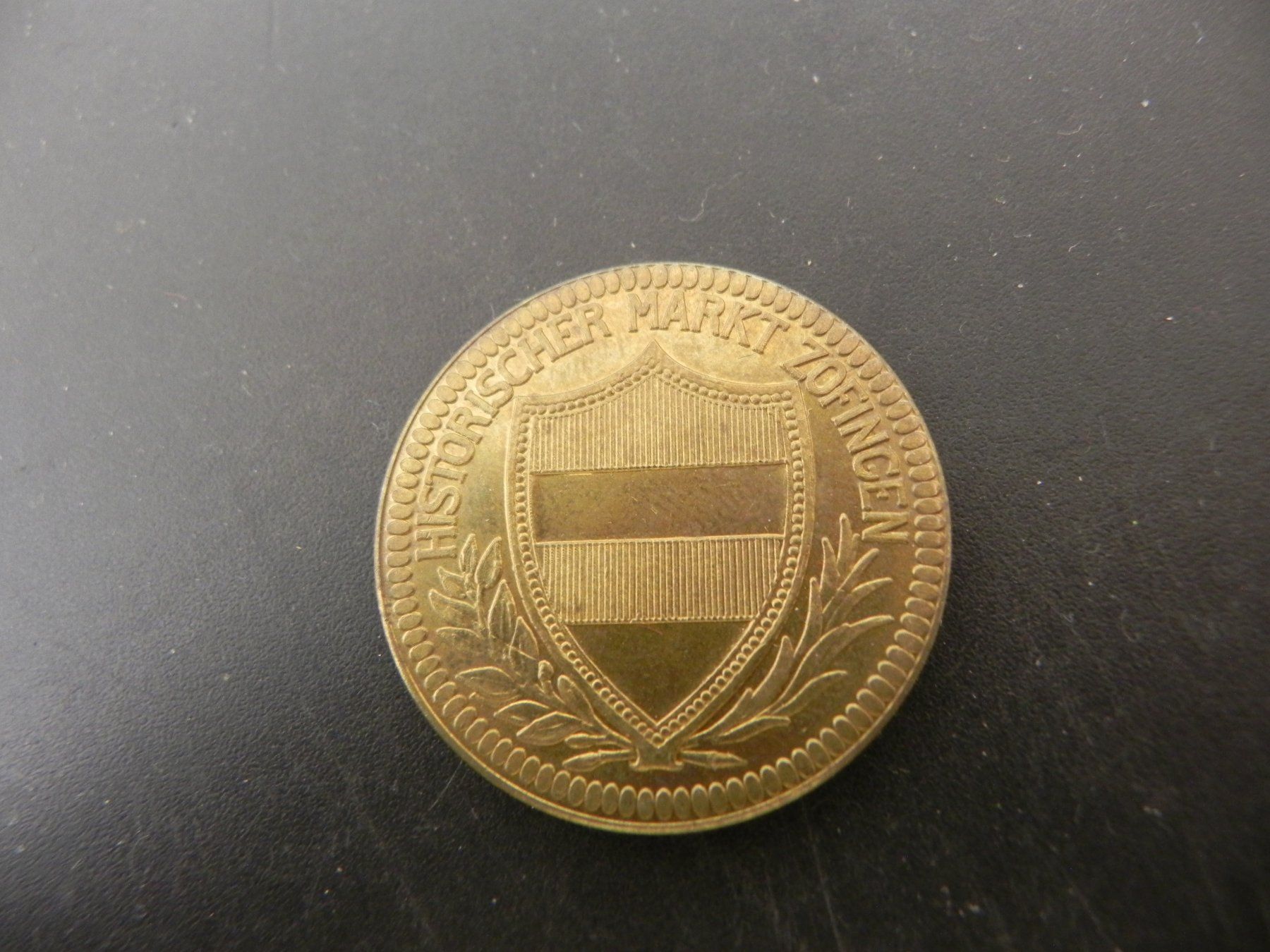Medaillen: Medaille Zofingen 1 Taler 1987 – Gebraucht aus Biel/Bienne von Gogolozi 1