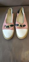 ESPADRILLE CUIR ET TOILE GEOX POINTURE 39 VOIR PHOTOS