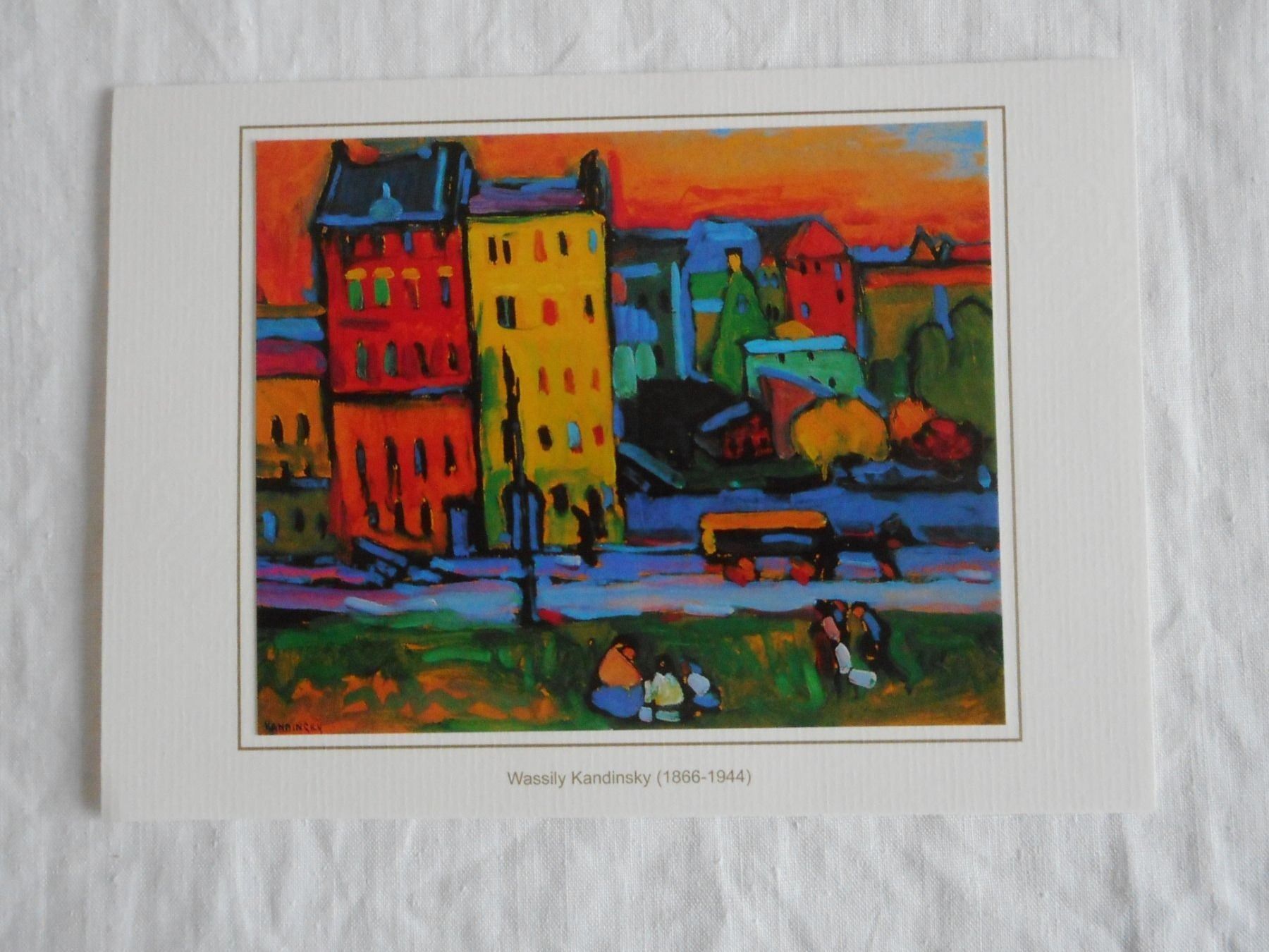 Cartoline: Kunstkarte - Wassily Kandinsky – Nuovo e nell'imballaggio originale da Niederlenz venduto da Berghem