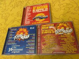 3x CD Festivalbar 1998-2001-2002