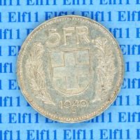 CHF___5.00 1940 ss-vz 5 Franken
