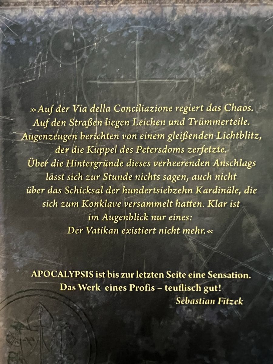 Bücher: Buchpacket Apocalypsis- Trilogie vom Mario Giordano – Gebraucht aus Uznach von Apuutze 2