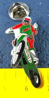 SUPER-CROSS MOTO-CROSS JUMP PIN ENAMEL