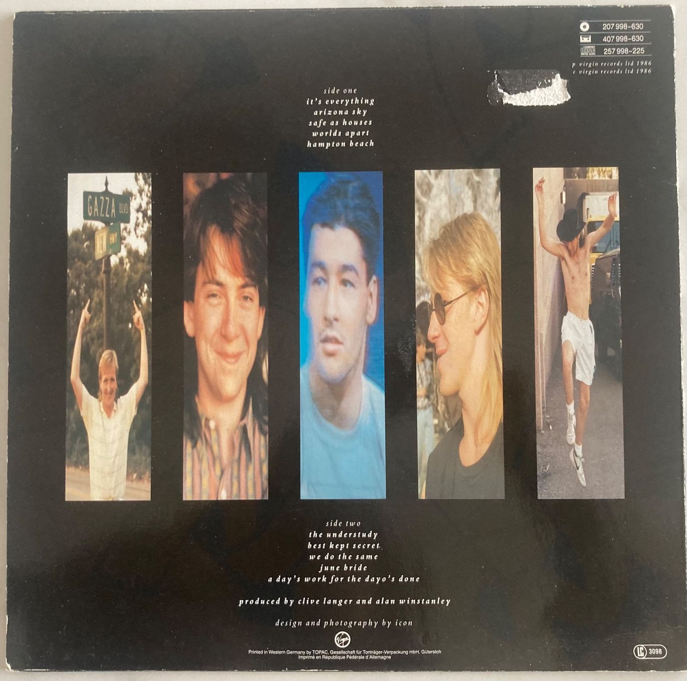 Schallplatten: CHINA CRISIS - WHAT PRICE PARADISE – Gebraucht aus Poliez-Pittet von Newtown-Records 1