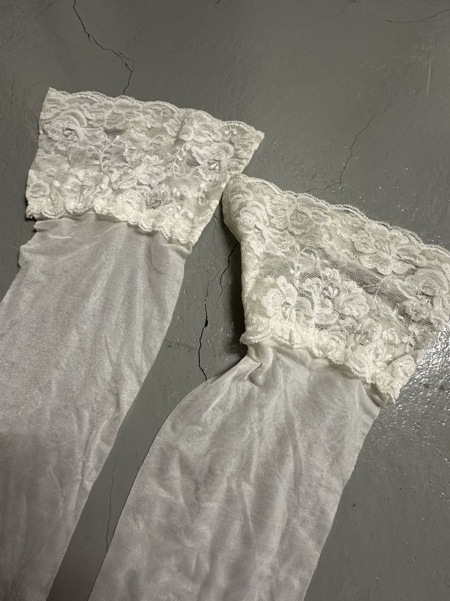 Strümpfe & Strumpfhosen: Strümpfe weiss NEU – Neu und originalverpackt aus Bülach von leide_29 1
