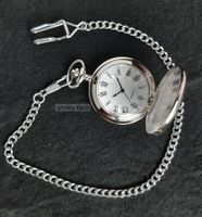 NEUE Taschenuhr mit Springdeckel und Kette