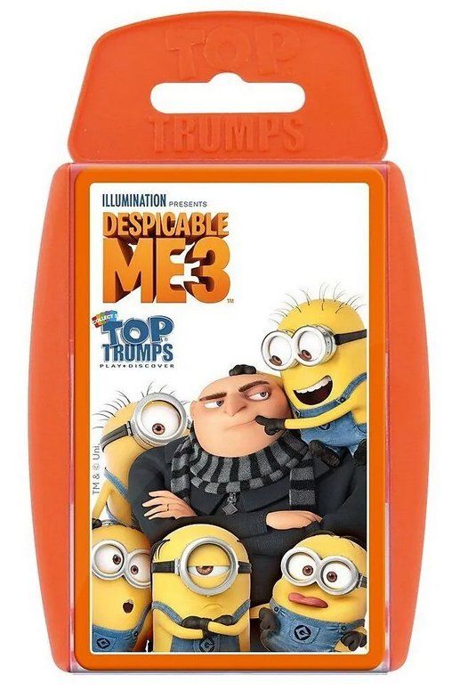 Giochi: Top Trumps Quartett / Ich - Einfach unverbesserlich 3 – Nuovo e nell'imballaggio originale da Oensingen venduto da Liquidations-Shop