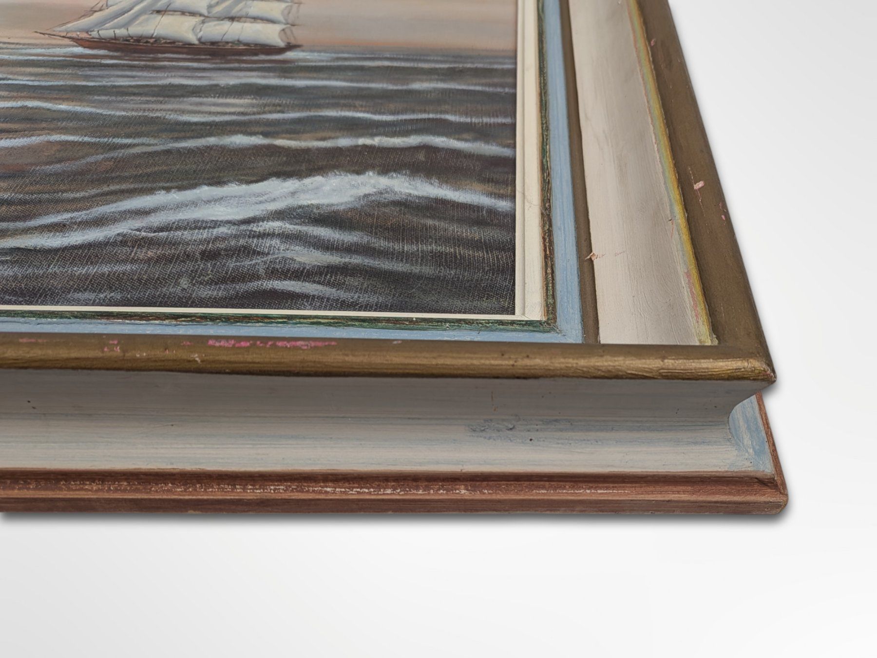 Tableaux: CH. VÖGELI Ölbild Meer – D'occasion à Suhr par Restwert_Suhr 6