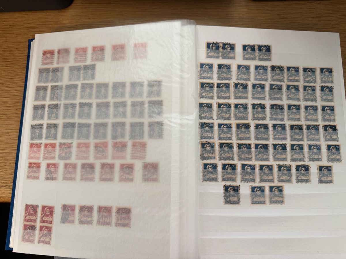 Tutti i francobolli: Album Altschweiz Marken  – Usato da Murgenthal venduto da Tina_4055 8