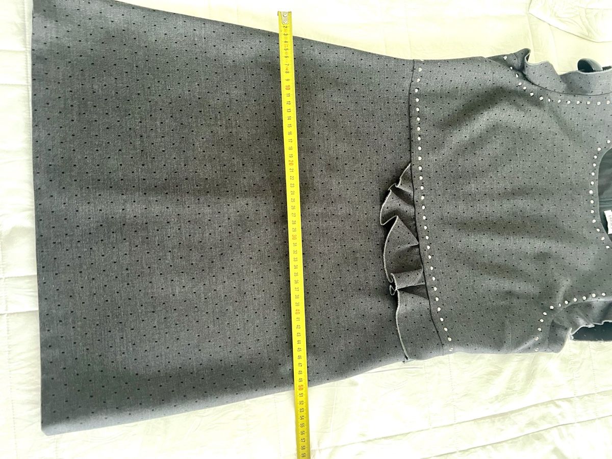 Liu Jo Vestiti: Robe grise à pois Liu Jo, taille 36-38 chic – Nuovo (secondo la descrizione) da Porrentruy venduto da SYANKA 9