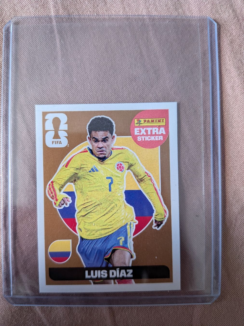 Panini Carte collezionabili: Panini WM 2026 Extra Sticker LUIS DÍAZ Bronze – Nuovo (secondo la descrizione) da Uster venduto da yajiao