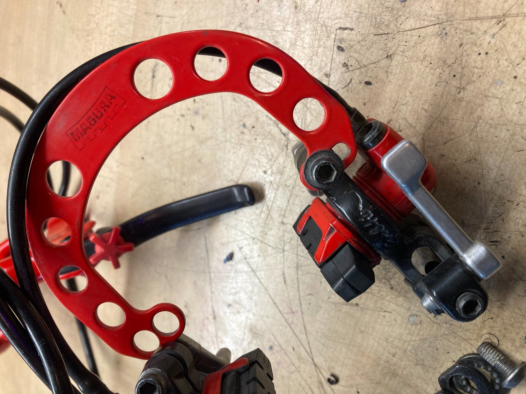 Freins sur jantes hydrauliques VTT vintage Magura HS33 John Tomac