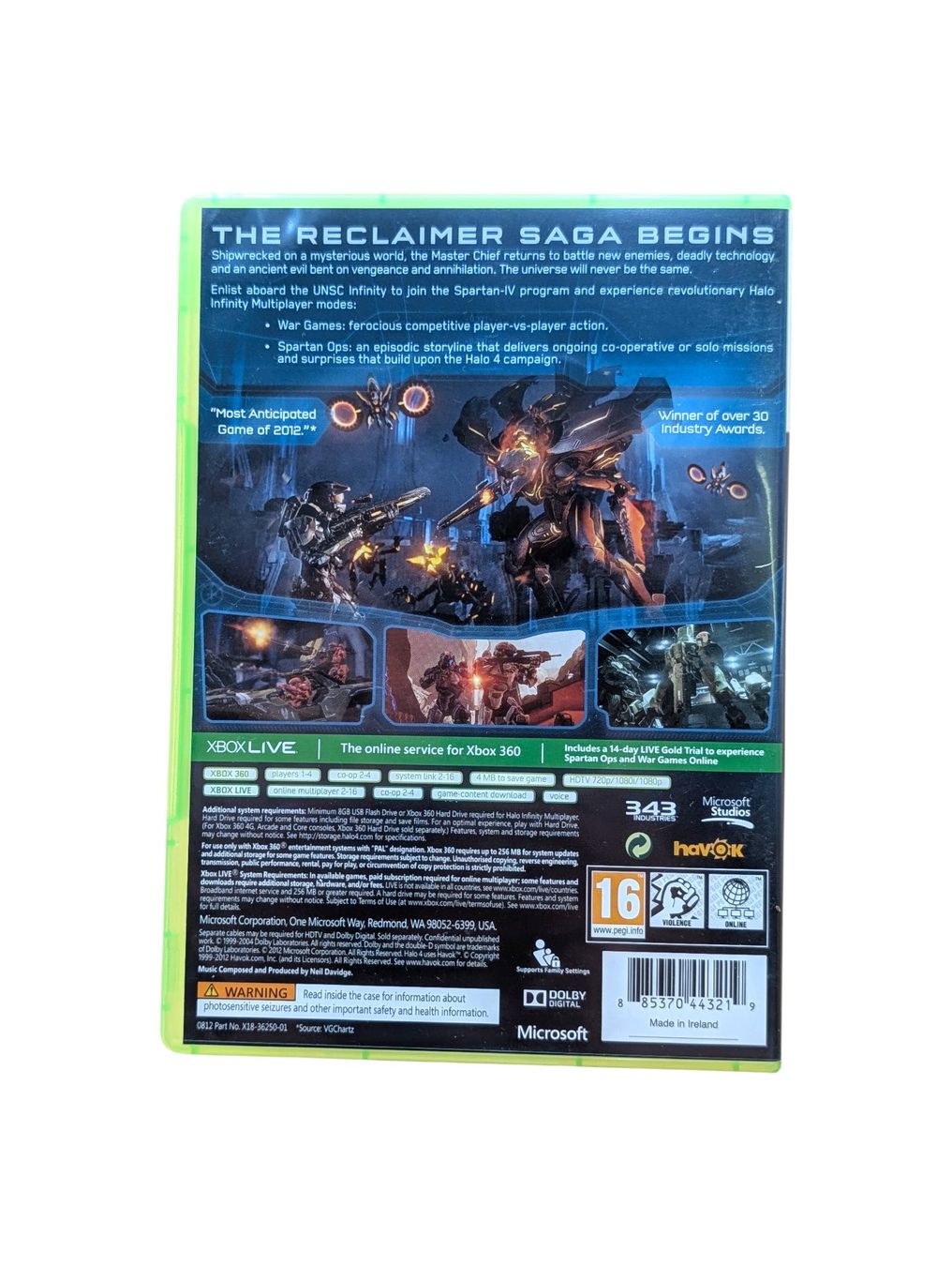 Microsoft Jeux: Halo 4 Xbox 360 – D'occasion à Domat/Ems par IsseldorsShop 1