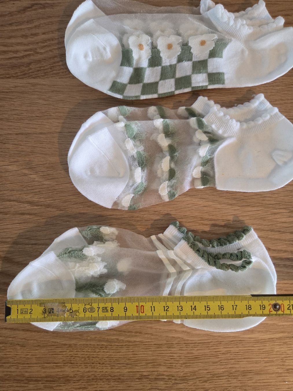 Socken: Hübsche 3er Pack Söckchen mit Blumen, 36-38 – Neu (gemäss Beschreibung) aus Dübendorf von Timulka 3