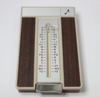 Vintage Telefonnummer Register, unbenutzt, made in Japan