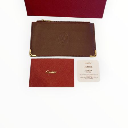 Cartier Portemonnaie  Leder inkl. Box