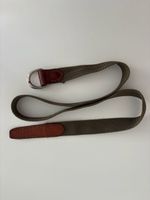 Stoff Leder Damengurtel