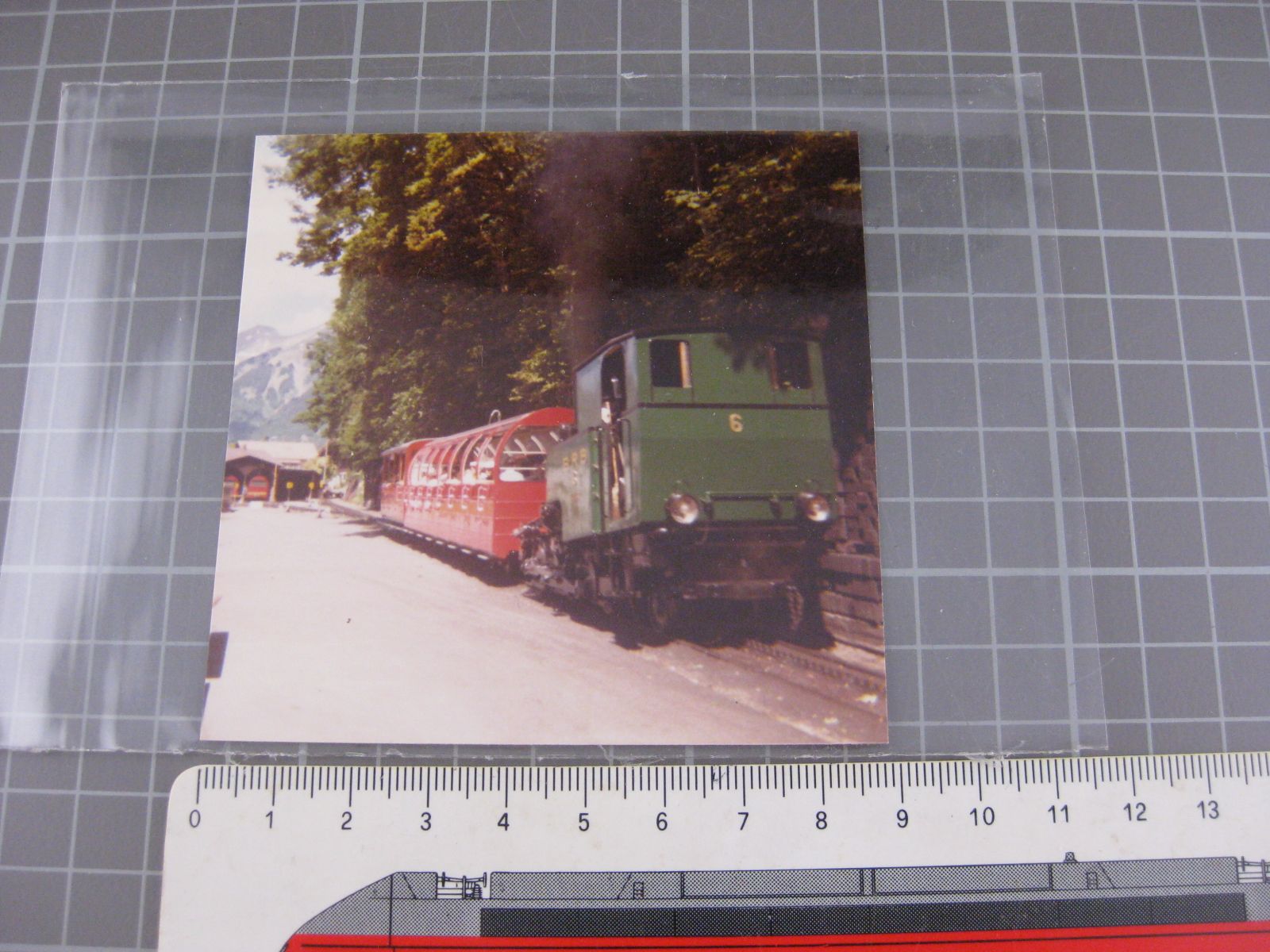 Foto & Immagini: Echtfoto Brienz Bahnhof mit Zug – Usato da Malters venduto da Marosko