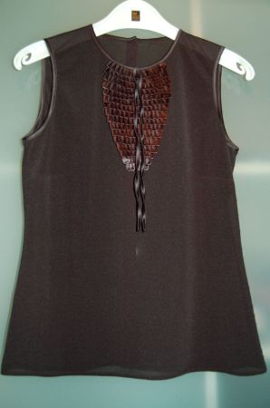 Wolford Jabot Bluse,schwarz NEU