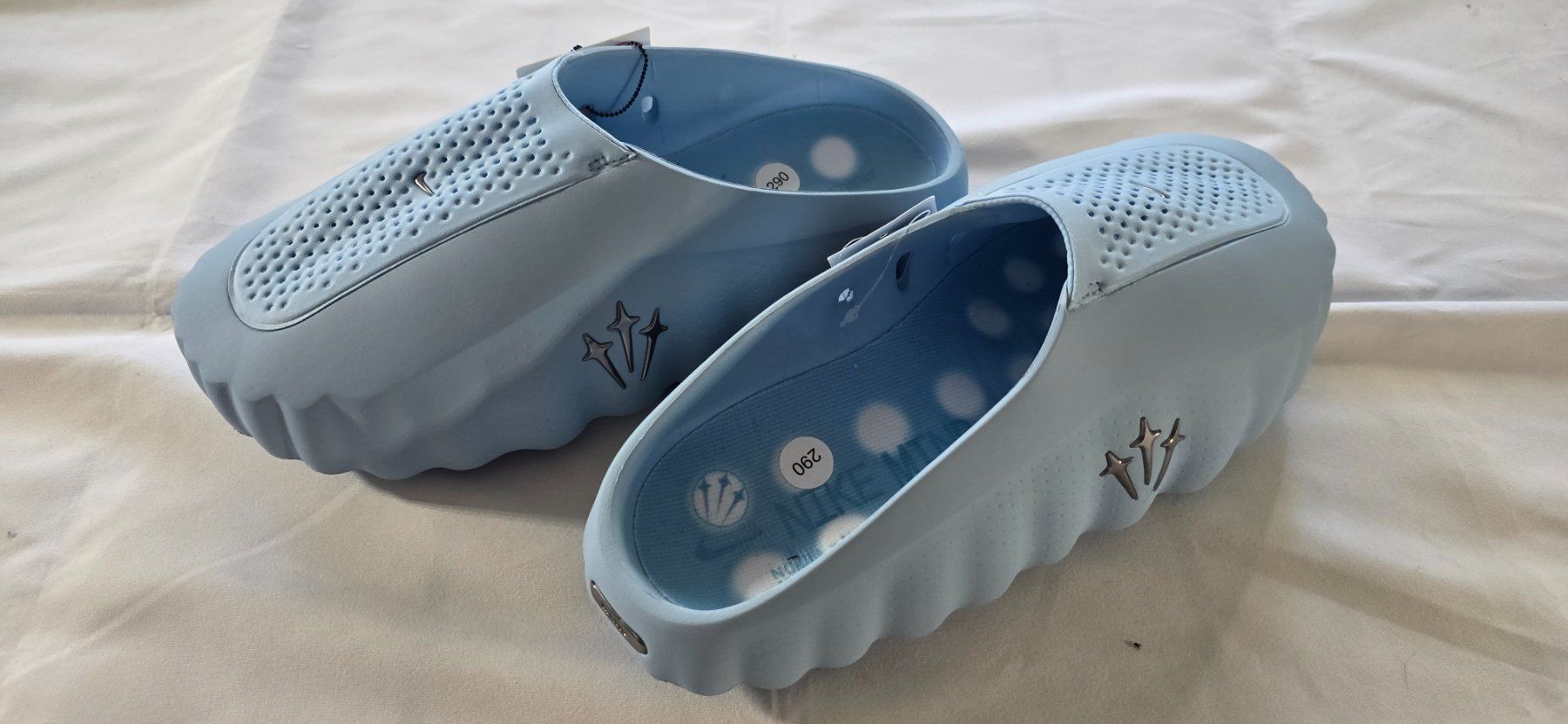 Nike Herrenschuhe: Nike Mind 001 Nocta Slide Light Blue / Moon Gr. 45 "NEU" – Neu und originalverpackt aus Löhningen von Sanmyk 1