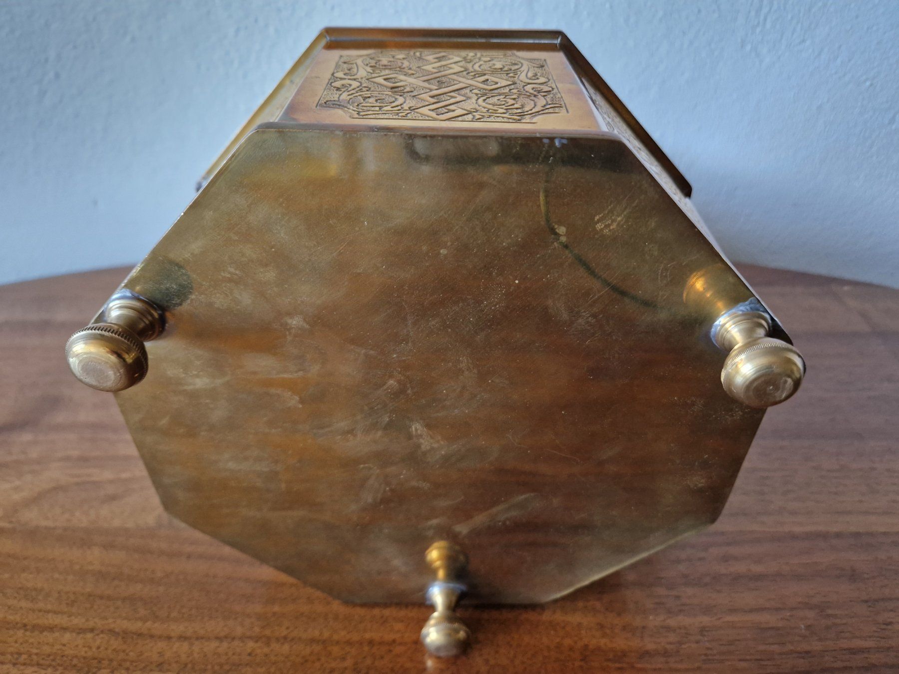 Portagioie: Messing Schmuckdose/Schatulle – Usato da Bern venduto da Antikbatik 9