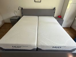 2 Taschenfederkernmatratzen (MLILY), 90 x 200 cm, 25 cm hoch