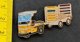 PTT-Elektroschlepper Dreirad,  Mowag, mit Anhänger/Pin