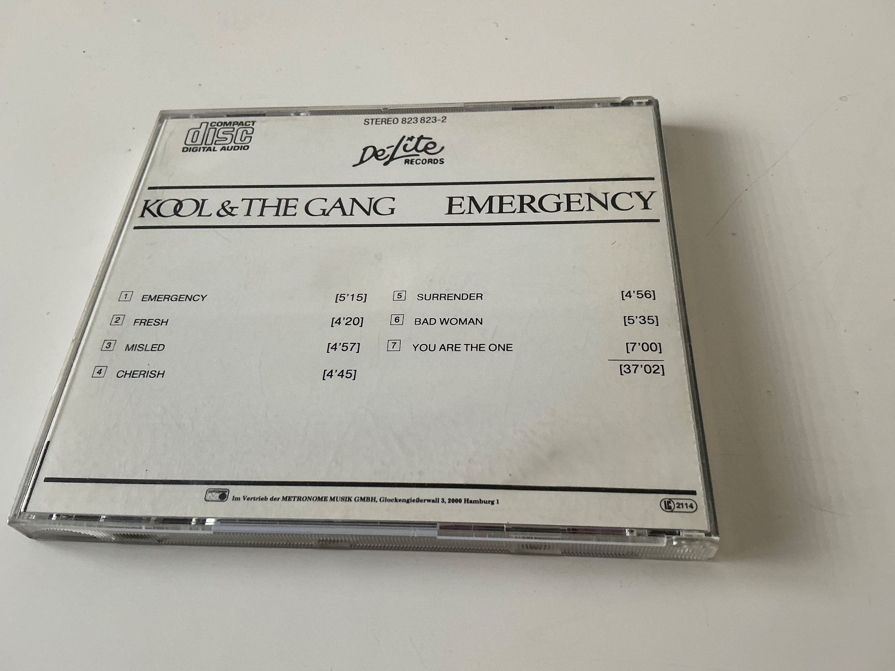 CD: Kool & The Gang / Emergency / 1984 – Usato da Dübendorf venduto da Shreck 1