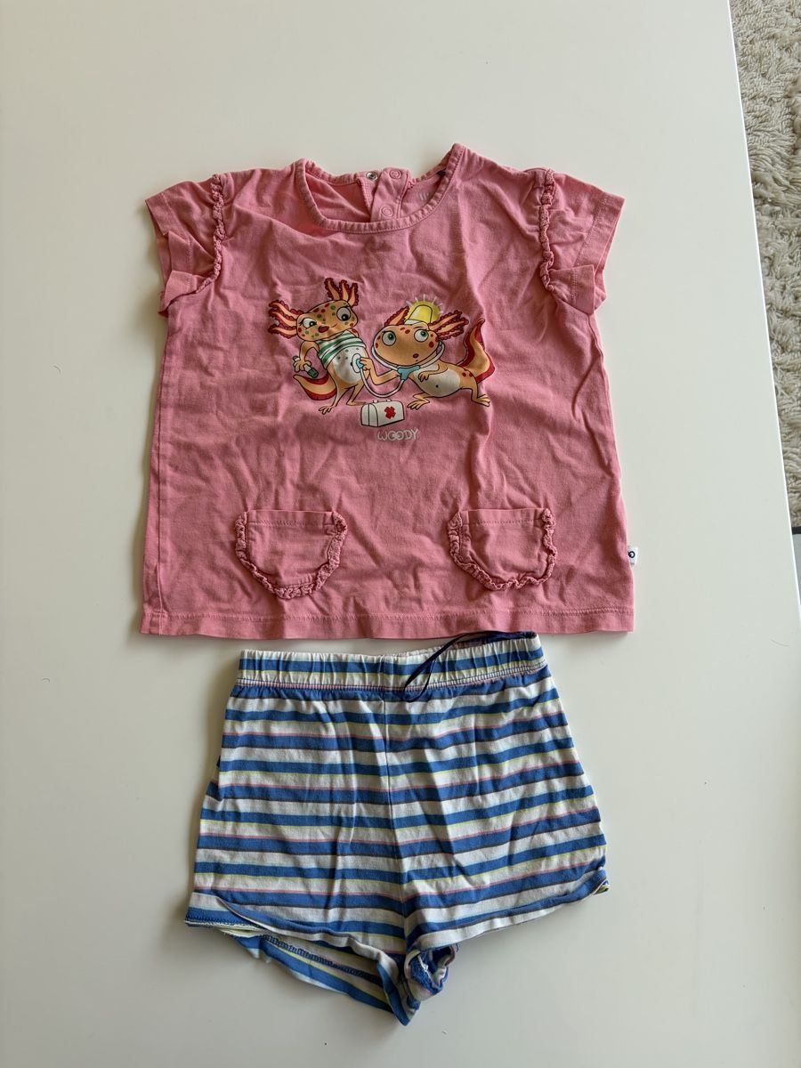 Pigiama & Simili: WOODYS Pyjama Mädchen 98 – Usato da Uster venduto da steursk