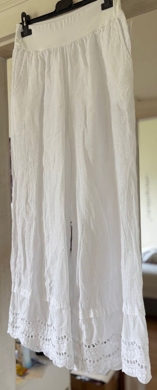 Pantaloni: PANTALONS EN LIN! M – Nuovo e nell'imballaggio originale da Locarno venduto da NicoNion 2