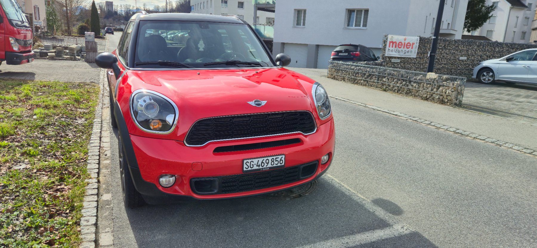 Mini Cooper S Countryman, rot, JG 2012, Top Zustand! (Gebraucht) in ...